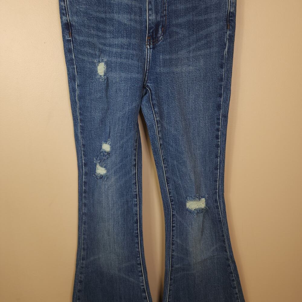 Sandrine Rose X Free People Super Flare in Indigo Size 26 - Picture 3 of 12